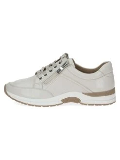 Caprice Leren Sneakers "Lea" Crème -Gstar Kleding Winkel caprice leren sneakers lea creme 1