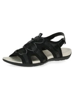 Caprice Sandalen "Vicky" Zwart -Gstar Kleding Winkel caprice sandalen vicky zwart 2