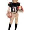 2-delig Kostuum "American Football Player" Zwart/beige -Gstar Kleding Winkel carnival party 2 delig kostuum american football player zwart beige