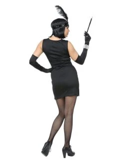 2-delig Kostuum "Charleston" Zwart -Gstar Kleding Winkel carnival party 2 delig kostuum charleston zwart 3