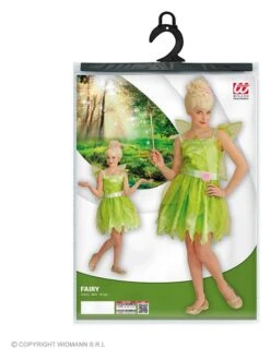 2-delig Kostuum "Fee" Groen -Gstar Kleding Winkel carnival party 2 delig kostuum fee groen 3