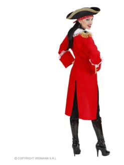 2-delig Kostuum "Piratenkapitein" Rood 7 2-delig Kostuum "Piratenkapitein" Rood -Gstar Kleding Winkel carnival party 2 delig kostuum piratenkapitein rood 2