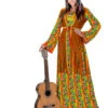 2-delige Outfit "Hippie" Meerkleurig/lichtbruin 2 2-delige Outfit "Hippie" Meerkleurig/lichtbruin -Gstar Kleding Winkel carnival party 2 delige outfit hippie meerkleurig lichtbruin
