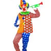 3-delig Kostuum "Clown" Meerkleurig -Gstar Kleding Winkel carnival party 3 delig kostuum clown meerkleurig