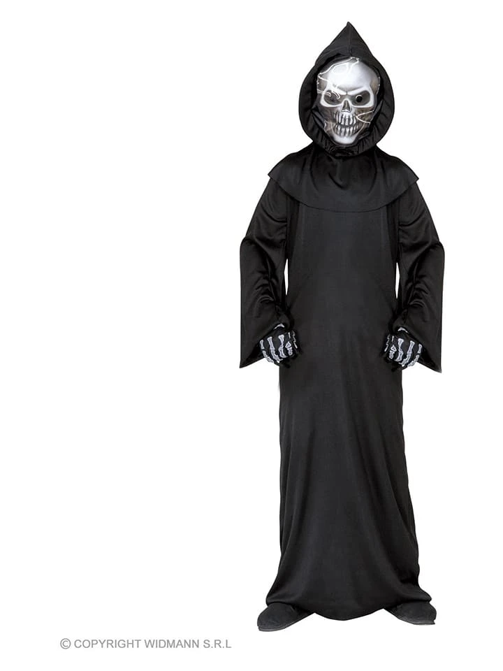 3-delig Kostuum "De Dood" Zwart 3 3-delig Kostuum "De Dood" Zwart