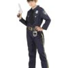 3-delig Kostuum "Politieagent" Donkerblauw -Gstar Kleding Winkel carnival party 3 delig kostuum politieagent donkerblauw