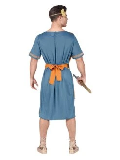 3-delig Kostuum "Romeinse Keizer" Blauw/lichtbruin 11 3-delig Kostuum "Romeinse Keizer" Blauw/lichtbruin -Gstar Kleding Winkel carnival party 3 delig kostuum romeinse keizer blauw lichtbruin 3