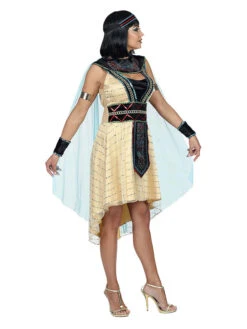 4-delig Kostuum "Egyptische Heerser" Goudkleurig/lichtblauw -Gstar Kleding Winkel carnival party 4 delig kostuum egyptische heerser goudkleurig lichtblauw 2