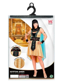 4-delig Kostuum "Egyptische Heerser" Goudkleurig/lichtblauw -Gstar Kleding Winkel carnival party 4 delig kostuum egyptische heerser goudkleurig lichtblauw 5