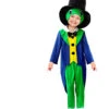 4-delig Kostuum "Sprinkhaan" Groen/blauw -Gstar Kleding Winkel carnival party 4 delig kostuum sprinkhaan groen blauw