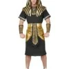 6-delig Kostuum "Farao" Zwart/goudkleurig -Gstar Kleding Winkel carnival party 6 delig kostuum farao zwart goudkleurig