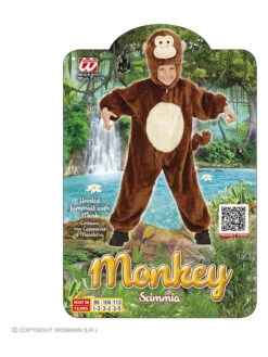 Kostuumpak "Aap" Bruin