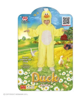 Kostuumpak "Eend" Geel