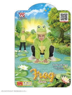 Kostuumtop "Kikker" Groen