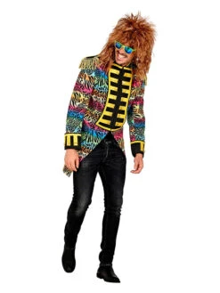 Kostuumtop "Smoking Jaren 80" Meerkleurig -Gstar Kleding Winkel carnival party kostuumtop smoking jaren 80 meerkleurig 2