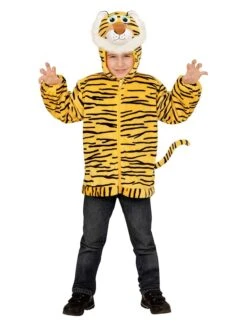 Kostuumtop "Tijger" Geel