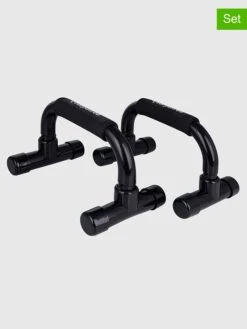 2-delige Set: Push-up Bars Zwart