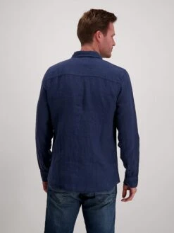 Cars Linnen Blouse "Lionel" Lichtblauw -Gstar Kleding Winkel cars linnen blouse lionel lichtblauw 3