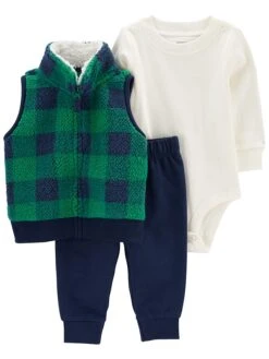 Carter's™ 3-delige Outfit Blauw/groen