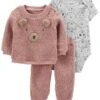 Carter's™ 3-delige Outfit Roze