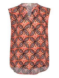 CARTOON Top Rood/meerkleurig