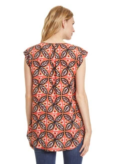 CARTOON Top Rood/meerkleurig -Gstar Kleding Winkel cartoon top rood meerkleurig 3