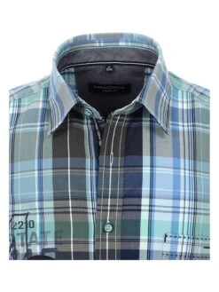 Blouse - Casual Fit - Blauw -Gstar Kleding Winkel casamoda blouse casual fit blauw 2