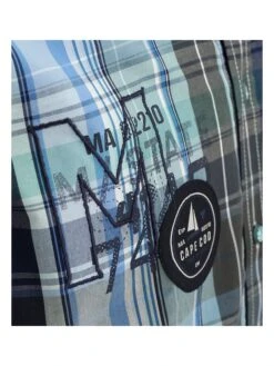 Blouse - Casual Fit - Blauw -Gstar Kleding Winkel casamoda blouse casual fit blauw 4