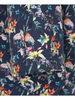 Blouse - Comfort Fit - Donkerblauw/meerkleurig -Gstar Kleding Winkel casamoda blouse comfort fit donkerblauw meerkleurig 3