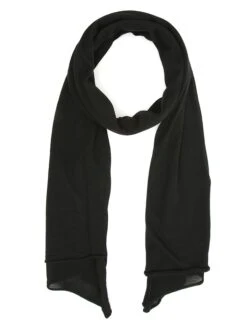 Sjaal Met Aandeel Wol Zwart - (L)190 X (B)90 Cm -Gstar Kleding Winkel cashmere95 sjaal met aandeel wol zwart l 190 x b 90 cm 1