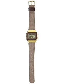 Kwartshorloge "Casio Collection Vintage" Bruin/goudkleurig -Gstar Kleding Winkel casio kwartshorloge casio collection vintage bruin goudkleurig 3