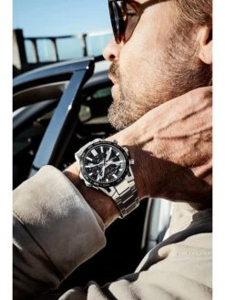 Kwartshorloge "Casio Edifice" Zilverkleurig -Gstar Kleding Winkel casio kwartshorloge casio edifice zilverkleurig 4