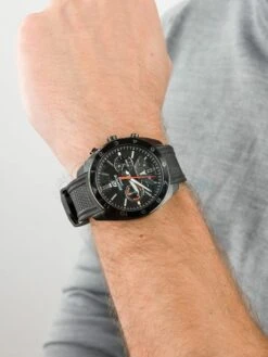 Kwartshorloge "Casio Edifice" Zwart -Gstar Kleding Winkel casio kwartshorloge casio edifice zwart 5