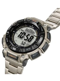 Kwartshorloge "Casio Protrek" Zilverkleurig 12 Kwartshorloge "Casio Protrek" Zilverkleurig -Gstar Kleding Winkel casio kwartshorloge casio protrek zilverkleurig 2
