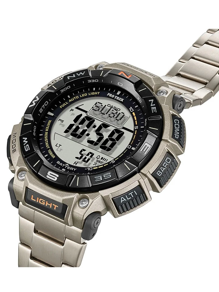 Kwartshorloge "Casio Protrek" Zilverkleurig 5 Kwartshorloge "Casio Protrek" Zilverkleurig - Afbeelding 3