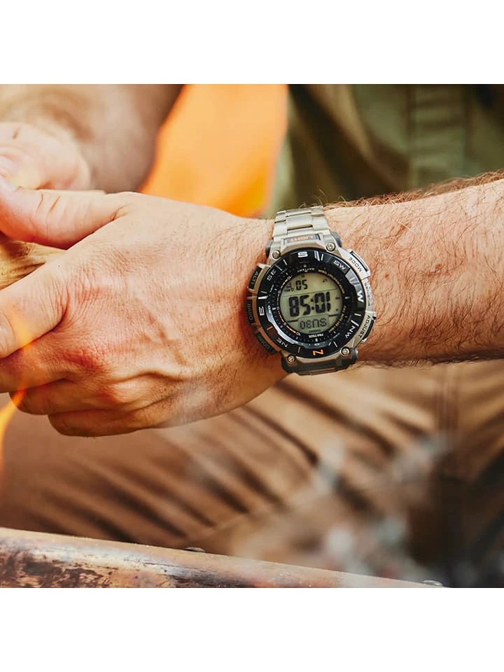 Kwartshorloge "Casio Protrek" Zilverkleurig 8 Kwartshorloge "Casio Protrek" Zilverkleurig - Afbeelding 6