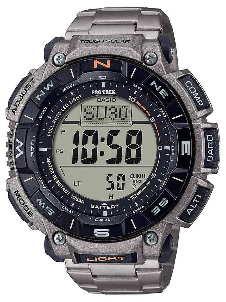 Kwartshorloge "Casio Protrek" Zilverkleurig 3 Kwartshorloge "Casio Protrek" Zilverkleurig