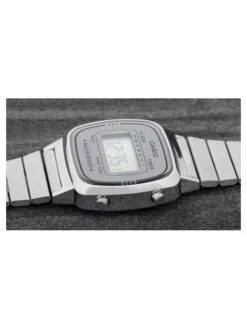 Kwartshorloge "Casio Retro" Zilverkleurig/grijs -Gstar Kleding Winkel casio kwartshorloge casio retro zilverkleurig grijs 3