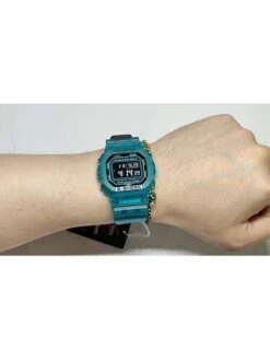 Casio Kwartshorloge "G-Shock" Turquoise -Gstar Kleding Winkel casio kwartshorloge g shock turquoise 6