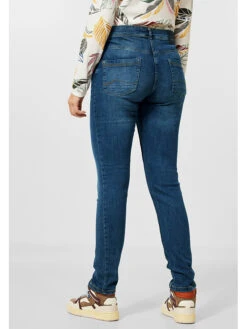 Cecil Spijkerbroek "Toronto" - Slim Fit - Blauw -Gstar Kleding Winkel cecil spijkerbroek toronto slim fit blauw 3