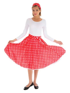 2-delig Kostuum Rood