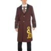 2-delig Kostuum "Steam Punk" Donkerbruin