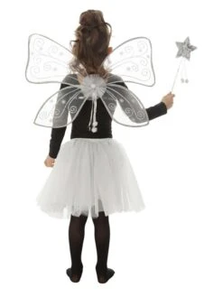 3-delig Kostuum "Fairy" Wit/zilverkleurig -Gstar Kleding Winkel chaks 3 delig kostuum fairy wit zilverkleurig 1