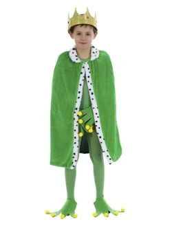 3-delig Kostuum "Kikkerkoning" Groen
