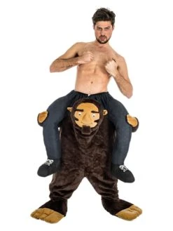 Kostuumbroek "Caveman" Donkerbruin