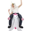 Kostuumbroek "Unicorn" Wit/roze -Gstar Kleding Winkel chaks kostuumbroek unicorn wit roze
