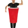 Kostuumcape "Beer Pong" Rood -Gstar Kleding Winkel chaks kostuumcape beer pong rood