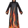 Kostuumcape "Burning Cloak" Zwart/oranje -Gstar Kleding Winkel chaks kostuumcape burning cloak zwart oranje