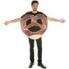 Kostuumcape "Pretzel" Donkerbruin -Gstar Kleding Winkel chaks kostuumcape pretzel donkerbruin