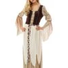 Kostuumjurk "Baroness" Beige 1 Kostuumjurk "Baroness" Beige -Gstar Kleding Winkel chaks kostuumjurk baroness beige